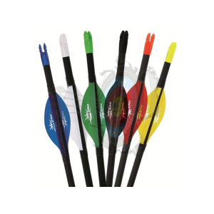 Spine Vanes Shield Field 2" Schwarz Medium