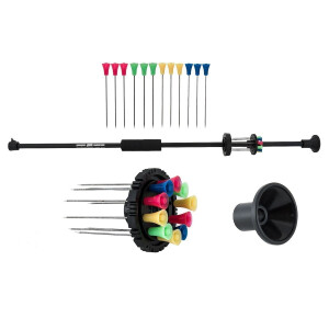 Maximal Blasrohr 30" Zoll (10mm) - Komplettset inkl....