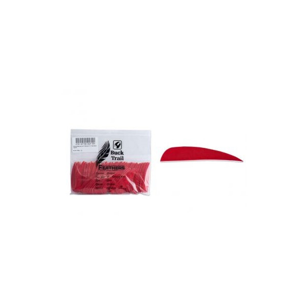 Naturfeder Parabol LW 3" Rot