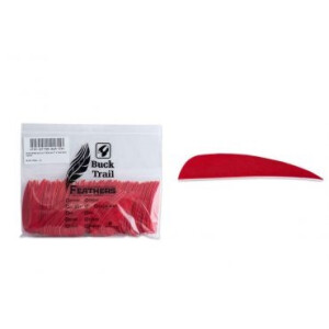 Naturfeder Parabol LW 3" Rot