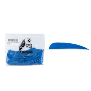 Naturfeder Parabol LW 3" Denim Blau