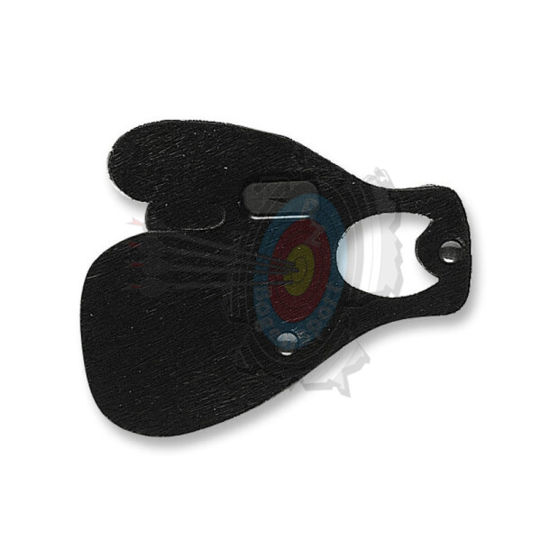 Gompy Fingertab Hair mit Fingerspreizer Leder
