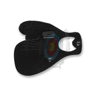 Gompy Fingertab Hair mit Fingerspreizer Leder