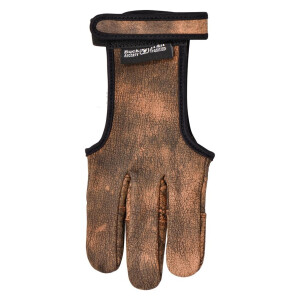Bucktrail Schießhandschuh Palm Buffalo  Braun