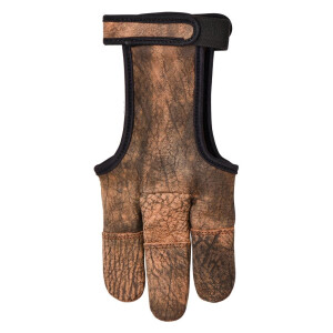 Bucktrail Schießhandschuh Palm Buffalo  Braun
