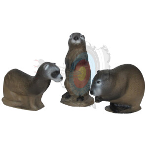 FAMILYPACK MINK-MUSKUSRAT-PRAIRIE DOG