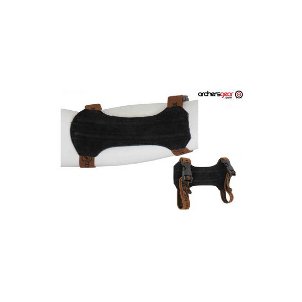 Bucktrail Armschutz Natural 18 cm Premium Leder