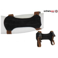 Bucktrail Armschutz Natural 18 cm Premium Leder