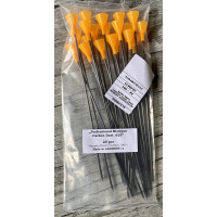 Alexbow Carbon Dart´s 20er Pack Flu-Orange