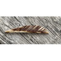 Speed Buckel Naturfeder  Camo 2,8" Braun