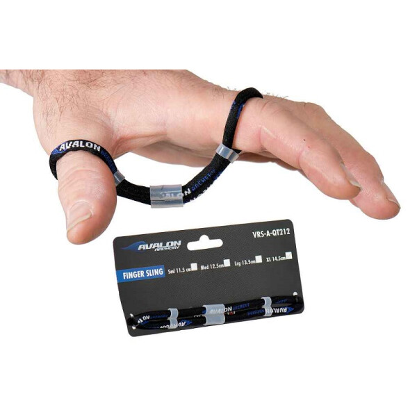 Avalon Fingerschlinge S 11,5 cm Schwarz