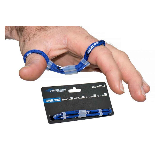 Avalon Fingerschlinge M 12,5 cm Blau