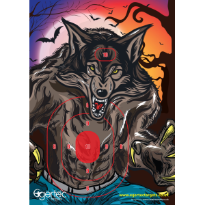 Egertec Halloween Scheibenauflagen Werwolf