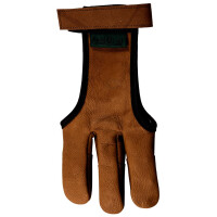 Buck Trail Schießhandschuh Palm Leder "Russet" S