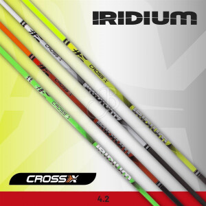 Cross-X Iridium Carbonschaft ID 4.2 Weiß 700