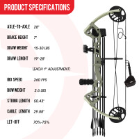Hero X6 Compoundbogen Package Set