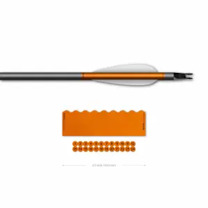 Socx Shorty Arrow Wrap 5.5 mm Max Retro-Reflective Gelb