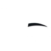 Naturfeder Shield LW 3" Schwarz