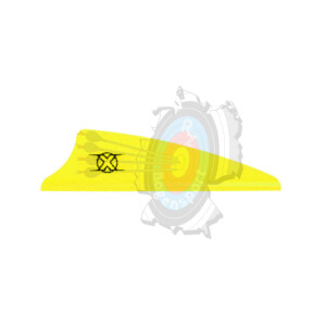 X-Vane Shield 1.75" Neon Gelb
