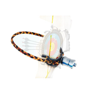 Paradox Bogenschlinge Braided Target Schwarz/Flame