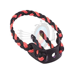 Paradox Bogenschlinge Braided Target Schwarz/Flame